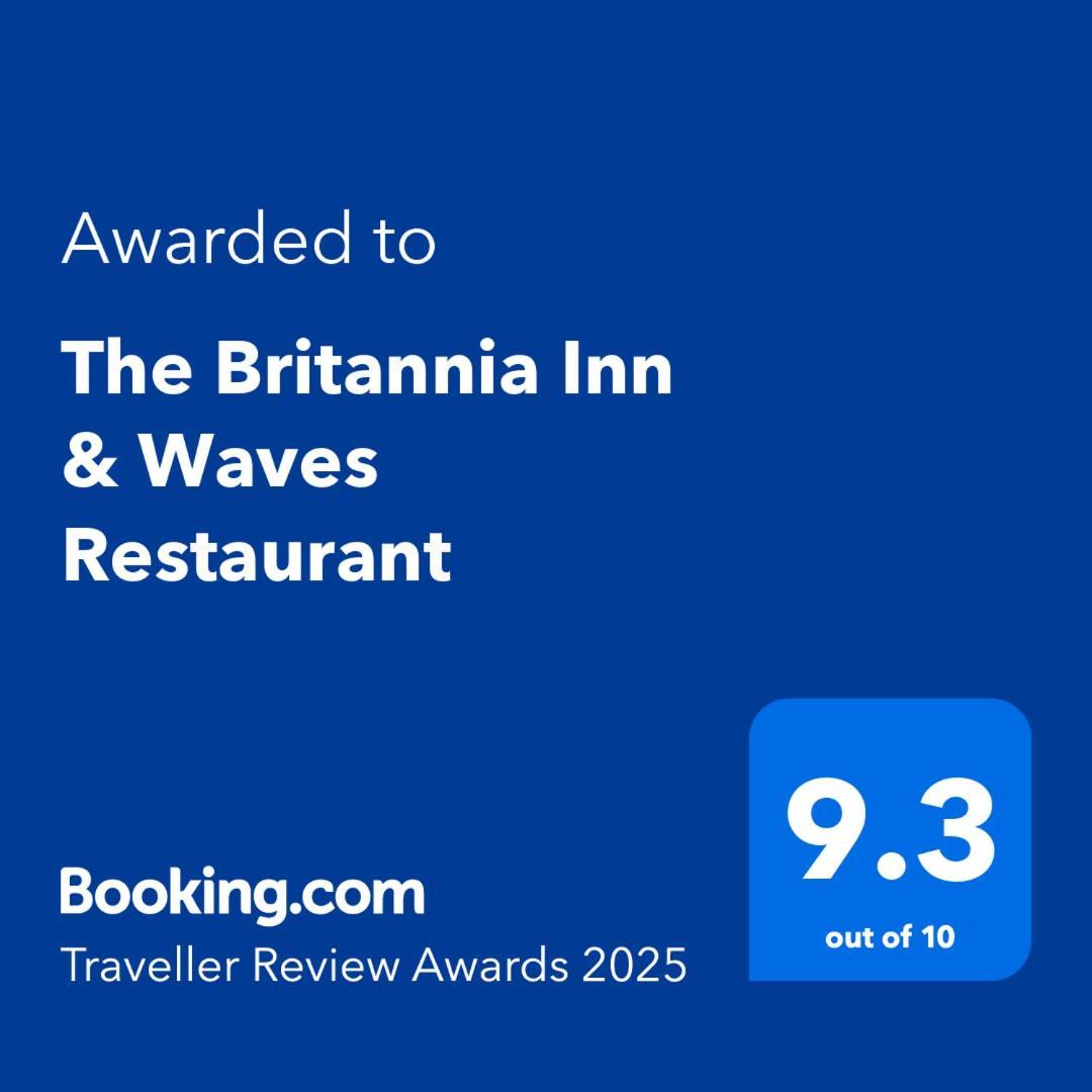 The Britannia Inn & Waves Restaurant セント・オーステル エクステリア 写真