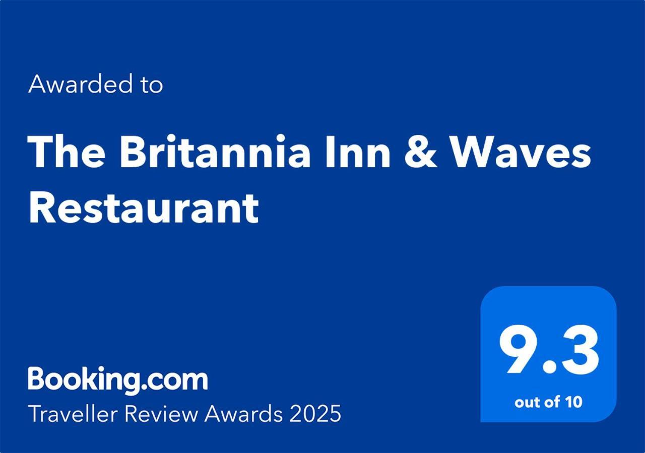 The Britannia Inn & Waves Restaurant セント・オーステル エクステリア 写真