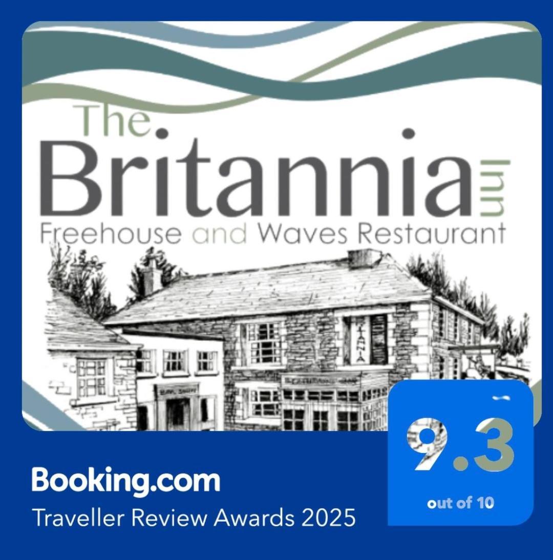 The Britannia Inn & Waves Restaurant セント・オーステル エクステリア 写真